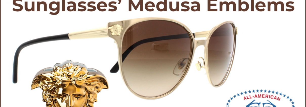Replacing Versace Sunglasses Medusa Emblems